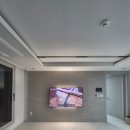대광로제비앙좌측 고정식CCTV | 고덕 대광로제비앙 65인치 무타공 벽걸이 티비 후기