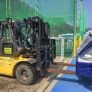 상남중학교 | 강원 인제 상남중학교 이동식 농구대 설치 사례 │ 학교 운동장 체육시설 시공 후기