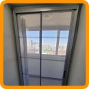 중계3단지목련아파트 버스정류장(11378) | 모기 벌레 차단 여름대비 롤현관방충망 모기장현관문 설치