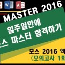 엑셀 2016 | [돈과 시간을 아껴주는] MOS 2016 Excel 합격 후기 및 자료 有