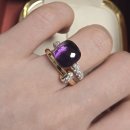 자수정 | [내돈내산] 포멜라토 누도 클래식 자수정 풀파베 반지 후기