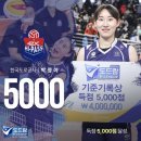 [여자배구] 한국도로공사 박정아 역대 최소 경기 5,000득점 달성 이미지
