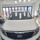 수완로R | ​[수완자동차유리] 스포티지R 전면유리 파손 교환 &amp; 열차단 썬팅 시공 후기