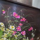 꽃그림 천아트 | 추명국 대상화-고재그림 기와그림 들꽃그림-김해 장유 창원 꽃그림 천아트공방-예나의정원♡