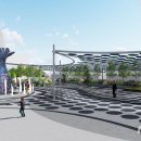 물의거리 분수대 이미지