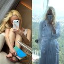윈터가 공개한 사진 한 장, 결국 크롭 티셔츠까지 잘라 입은 이유