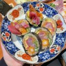 호텔야자 광안리점 | 부산 광안리 이자카야 추천 민락동 분위기 좋은 술집 전갱이회 후토마끼 후기 그린파치