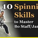 Easy 10 Bo staff, long staff spinning skills 이미지