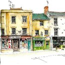 직장인들을 위한 어반스케치 이미지