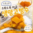 마곡나루역빙수 맛집: 소복소복 또갈집 생망고우유실타래 빙수 후기