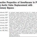 Cardioprotective Properties of Sevoflurane in Patients Undergoing Aortic Valve Replacement with Cardiopulmonary Bypass 이미지