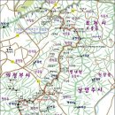수목원 뒷길 (용암산-수리봉-천겸산)