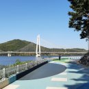 출렁다리 진입로 이미지