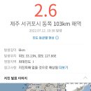 서귀포동쪽 5차례 지진 이미지