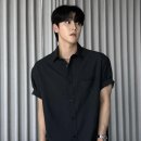 카네이도 | 카네이테이 CHECK HALF SHIRT (BLACK) | 주말 약속룩에 촘촘한 체크 대비가 또렷한 반팔 셔츠