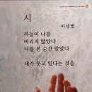 이삭빛의 &#39;시&#39;라는 &#39;시&#39; 우리들의 희망입니다 이미지