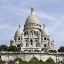 파리 /샤크레 쾨르 사원(Basilique du Sacré-Coeur:성심성당),몽마르트르(Montmartre)언덕 이미지