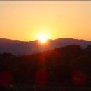 지리산노을 이미지