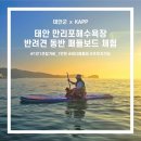 세븐일레븐태안만리포중앙점 | SUP DOG] 태안시 × KAPP 반려견 동반 패들보드 체험 / 만리포 해수욕장 애견동반 패들링