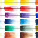 수채화 어반스케치 이미지