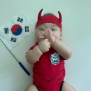 붉은악마 | 이키 붉은악마 월드컵룩 바디수트 12M 구매후기