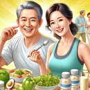 노화방지를 위한 근력운동,스트레칭 이미지