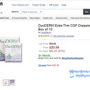 [아마존] Amazon.com 아기있는집의 필수품! 상처치료,화상에 효과적인 듀오덤 DuoDERM Extra Thin CGF Dressing (4 x 4&#34; )Box of 10 이미지