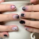 네일 피그먼트 | 감성 가득 네일피그먼트💅 블랙캣 네일 후기