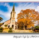 천주교삼성동성당 앞 | 원주 용소막 성당 단풍 명소 방문 후기, 강원도 꼭! 가볼 만한 곳! 붉은 단풍길 여행지 추천