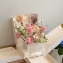 어버이날 선물 추천, 구미꽃집 마음을 담다, 비누 하트박스&amp;생화 반전용돈박스 후기