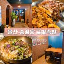 금빛장식 - 영동군 구교로 36 | 울산 송정동 금빛족발 불족발과 왕족발 반반세트 구성 및 가격 후기