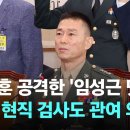 박정훈·언론인 공격한 '임성근 댓글팀'…사촌 현직 검사도 관여 의혹 이미지