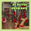 르씨엘 | 경주 대형카페 크리스마스트리 포토존 르씨엘 카페 메뉴 주차 후기