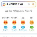 RE:9월18일(월요일)치악산황장목숲길&구룡사계곡길(횡성군 갑천면의 날씨) 이미지