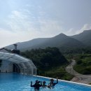 씨유이편한드림점 | 괴산자연드림파크 루프탑 인피니티풀 후기 / 쿠팡 임산부 수영장 래쉬가드 추천