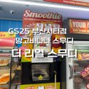 지에스25 고덕시티점 | GS25 더리얼스무디 파는 곳 부산시티점 내돈내산 후기