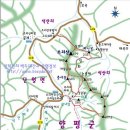 양평 소리산 등산지도 - 싱글 산악회 이미지