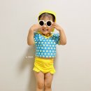 유아수영복 ** 4세 여아수영복 투피스 / 리틀오즈 라라랜드