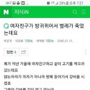 남자친구 방구 때문에 벌레 죽으면 헤어질건지 투표달글 이미지