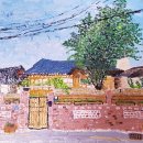 빨간기와집 이미지