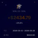 행운미장 | [라오어 무한매수법] 세번째 라오어 무한매수법 후기 + $2434.79(365만원) 수익