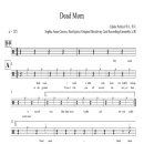 Sophia Anne Caruso - Dead Mom(뮤지컬 비틀쥬스) 드럼 악보 이미지