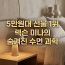 럭키특수세탁 | 5만원대 선물 1위 렉슨 미나, 예쁘기만 한 게 아니라고? 몰랐던 3가지 반전