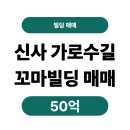 신사글로벌부동산중개사무소 | [픽사옥] 신사역 가로수길 인근 꼬마빌딩 매매