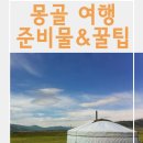 참소박사 | 몽골 여행 준비물 &amp; 꿀팁 총정리!