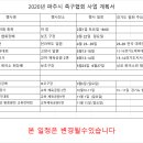 2020년 파주시 족구협회 사업 계획서 이미지