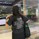 55 | STUSSY 스투시 캘리포니아 그로운 반팔티 S 사이즈 여자 55 착용후기 코디