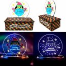 LED조명 아크릴 공예 이미지