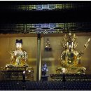 평창 상원사 문수전 목조동자상(3구) 이미지