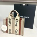 부산프리미엄아울렛코메타LUX | 끌로에 우디백 토트 스몰 브라운 부산 신세계 아울렛(프리미엄 아울렛)구스파탈 구매, 착샷